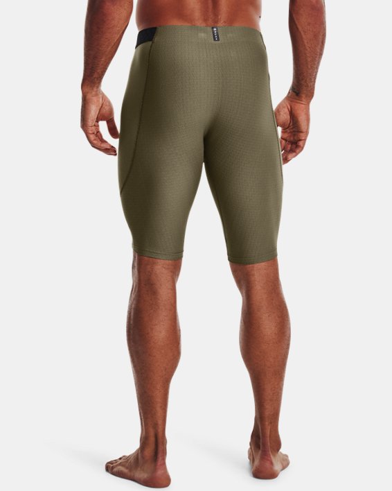 Men's UA RUSH™ SmartForm Long Shorts, Green, pdpMainDesktop image number 1